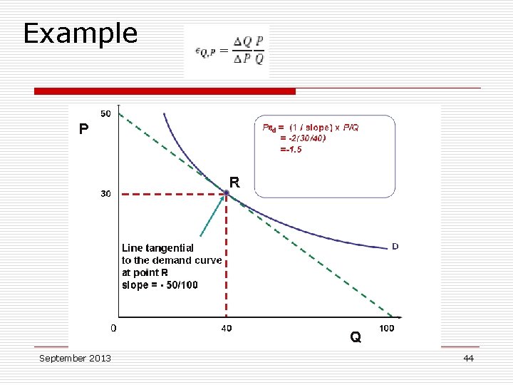 Example September 2013 44 