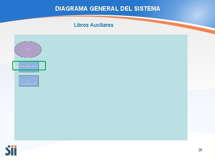 DIAGRAMA GENERAL DEL SISTEMA Libros Auxiliares 20 