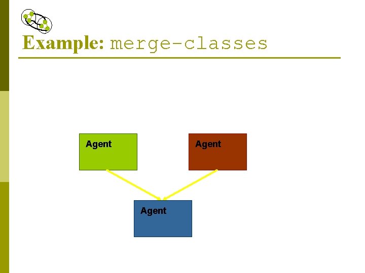 Example: merge-classes Agent 