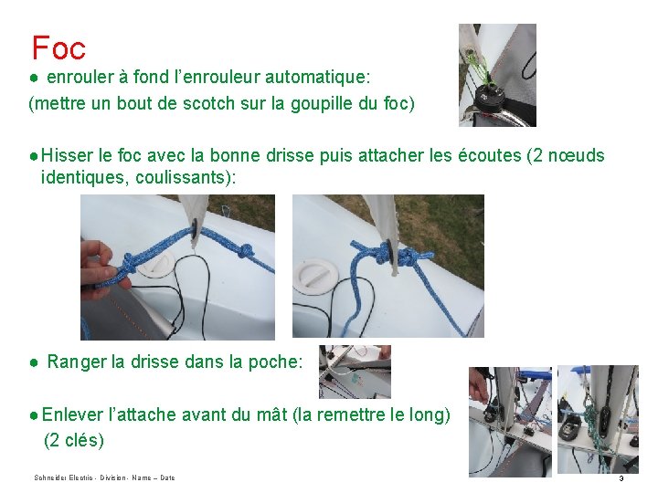 Foc ● enrouler à fond l’enrouleur automatique: (mettre un bout de scotch sur la