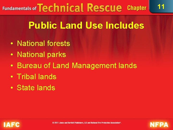11 Public Land Use Includes • • • National forests National parks Bureau of