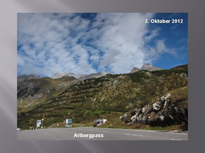 2. Oktober 2012 Arlbergpass 