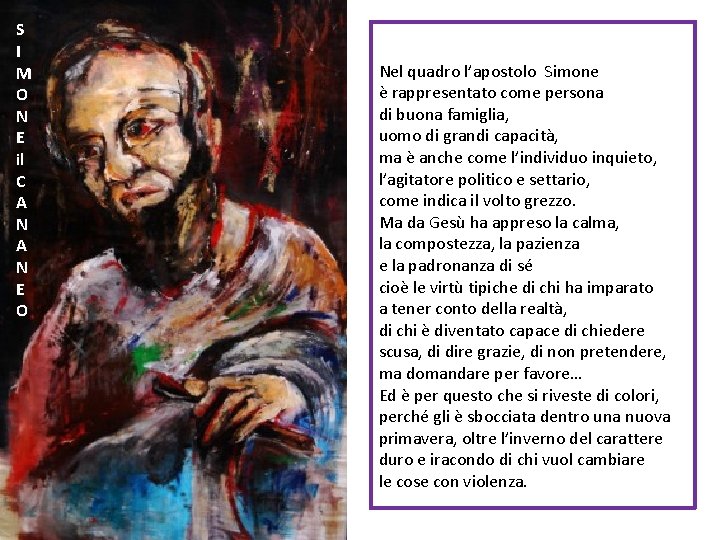 S I M O N E il C A N E O Nel quadro S I M O N E il C A N E O Nel quadro