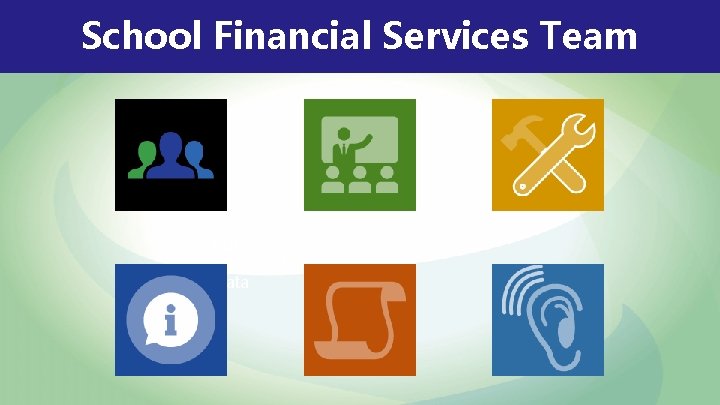 School Financial Services Team Publish Statistical Data 