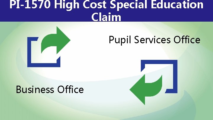PI-1570 High Cost Special Education Claim Pupil Services Office Business Office 
