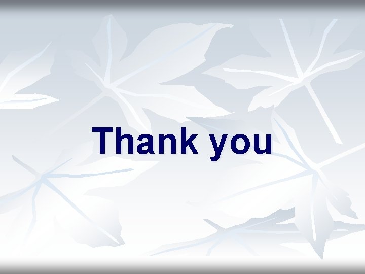 Thank you 