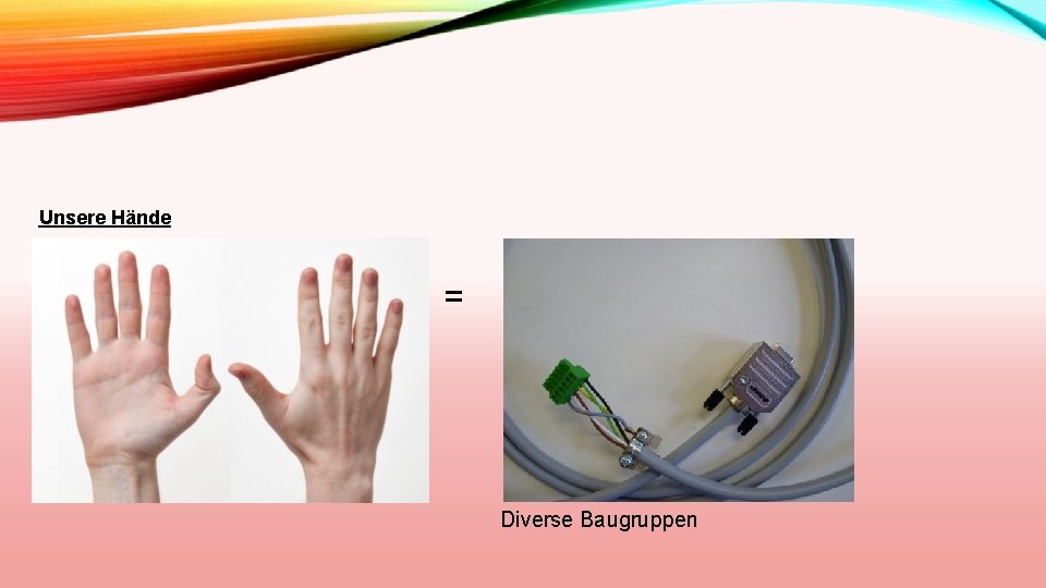 Unsere Hände = Diverse Baugruppen 