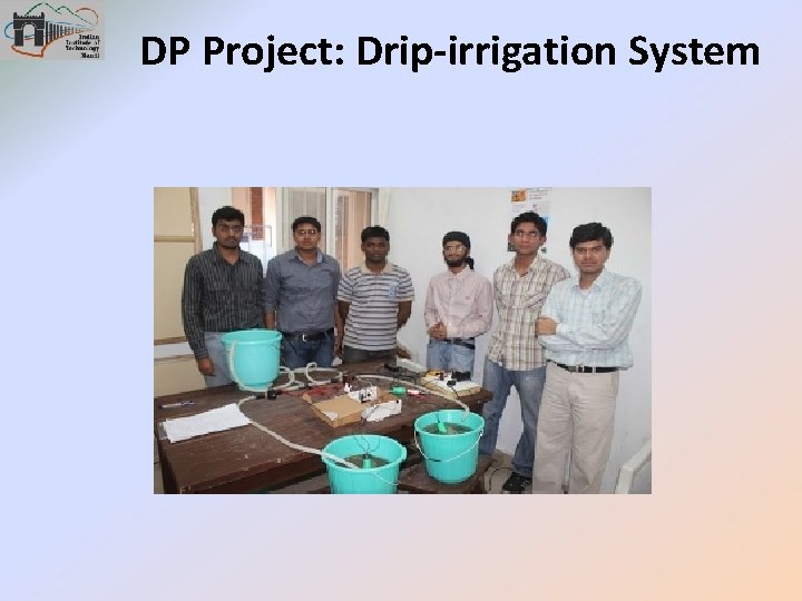 DP Project: Drip-irrigation System 