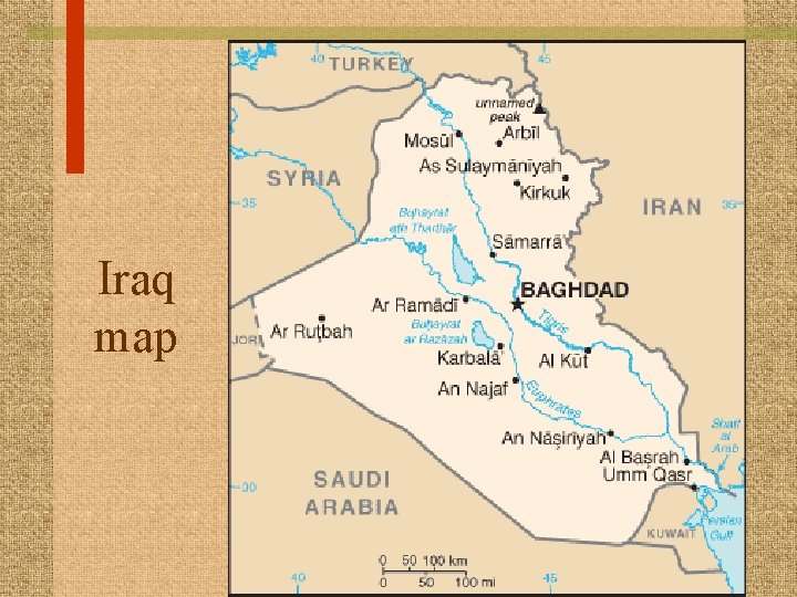 Iraq map 