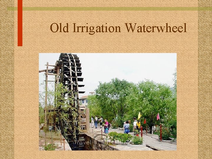 Old Irrigation Waterwheel 