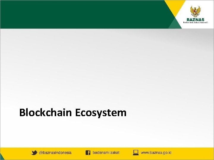 Blockchain Ecosystem 