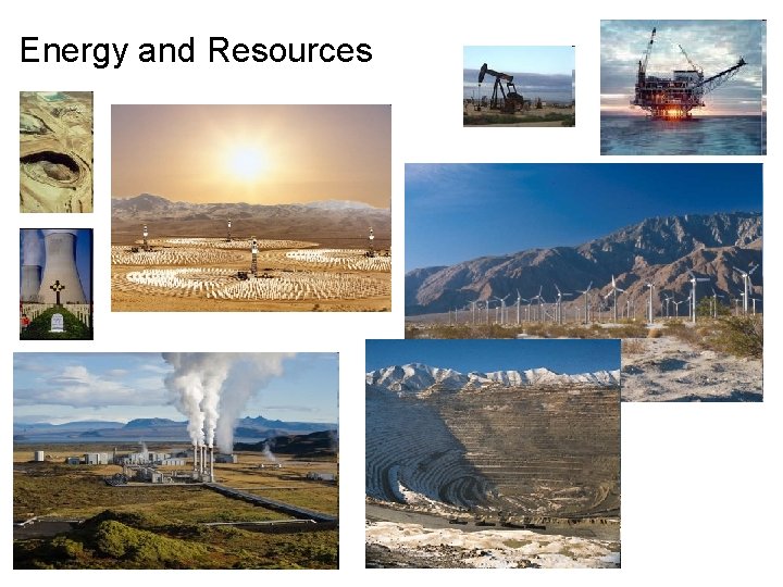 Energy and Resources 