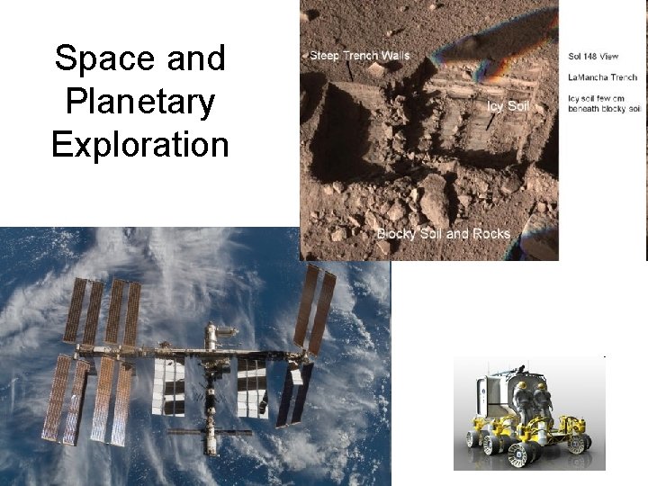 Space and Planetary Exploration 