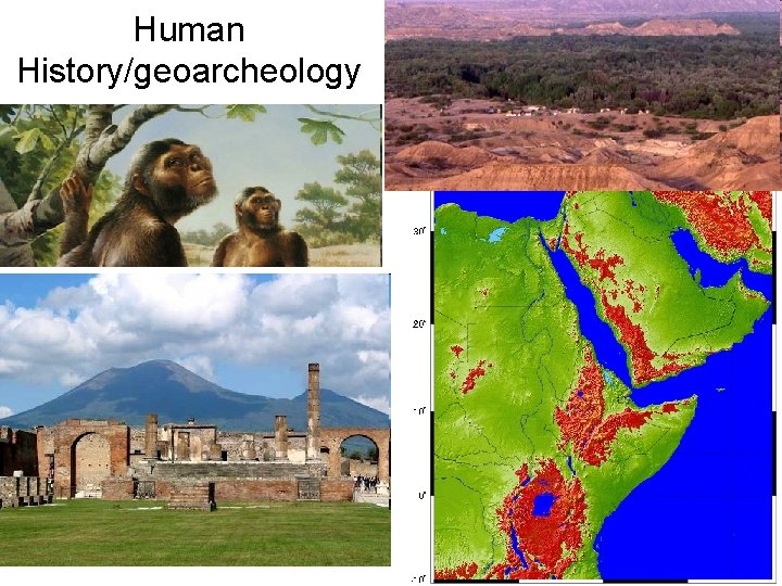 Human History/geoarcheology 