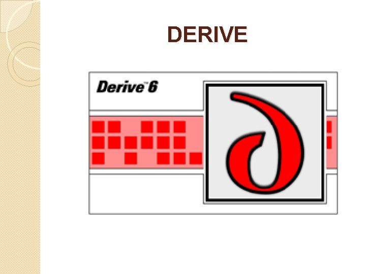 DERIVE 