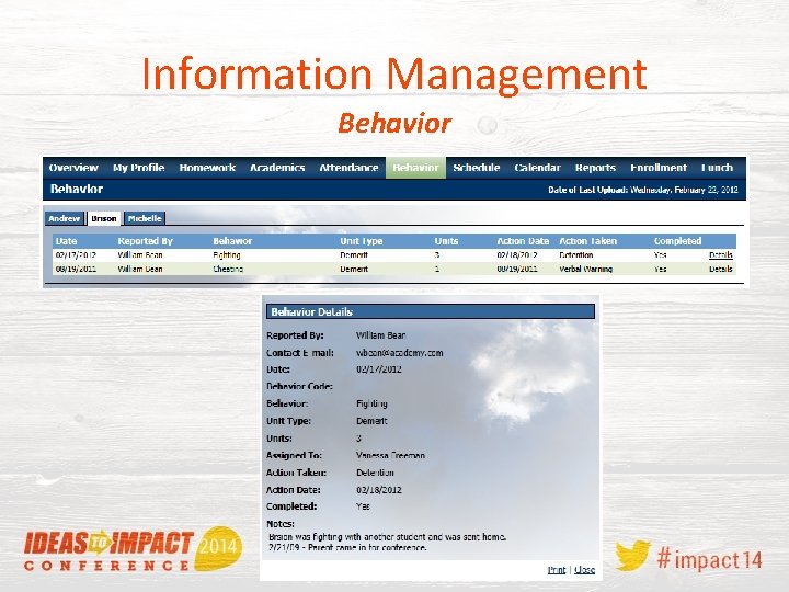 Information Management Behavior 