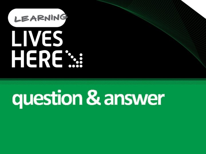question & answer question & answer