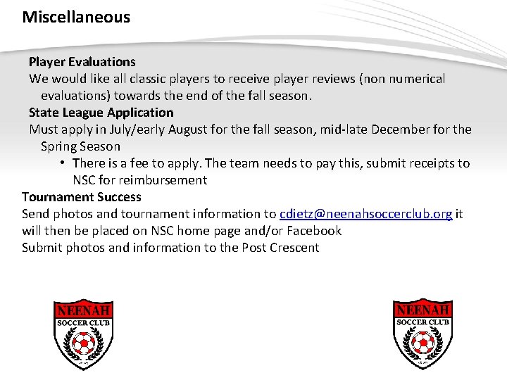 Miscellaneous Player Evaluations We would like all classic players to receive player reviews (non