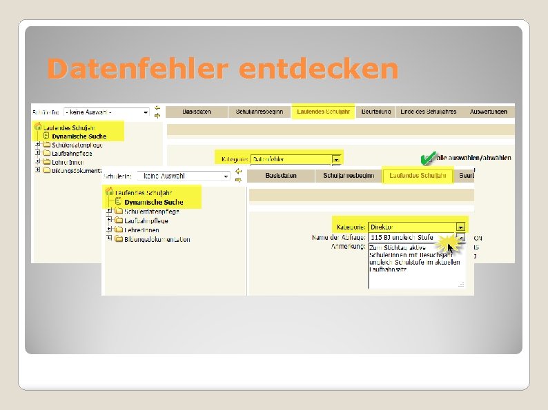 Datenfehler entdecken 