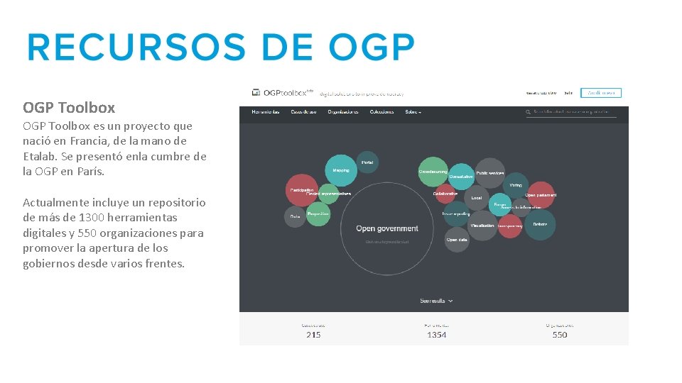 OGP Toolbox es un proyecto que nació en Francia, de la mano de Etalab.