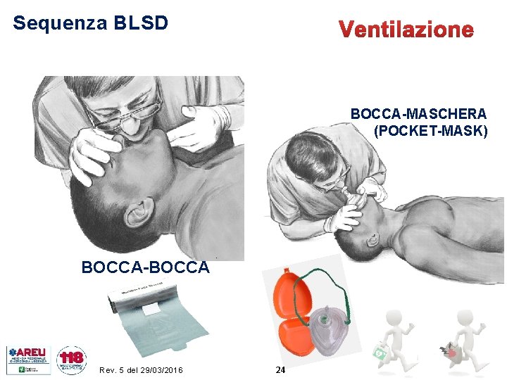 Sequenza BLSD BOCCA-MASCHERA (POCKET-MASK) BOCCA-BOCCA Rev. 5 del 29/03/2016 24 