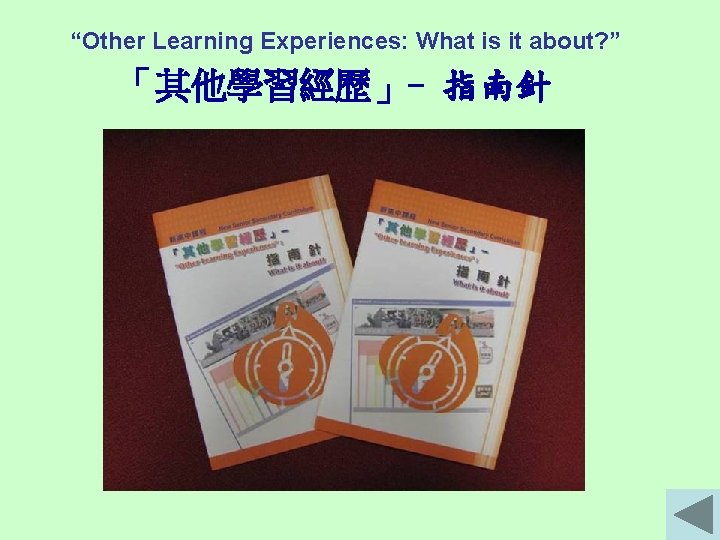“Other Learning Experiences: What is it about? ” 「其他學習經歷」- 指南針 