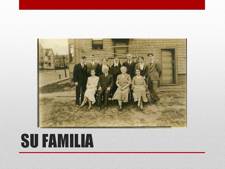 SU FAMILIA 