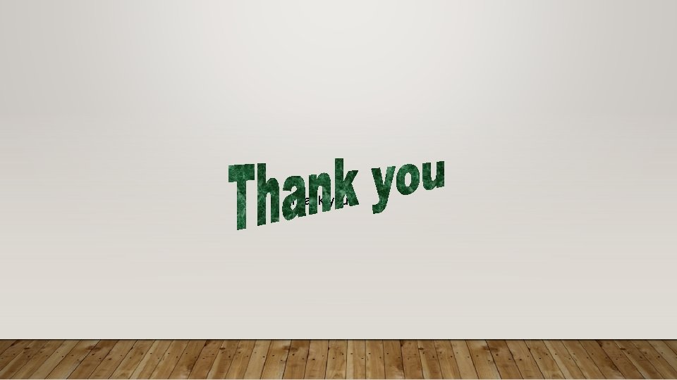 Thank you 