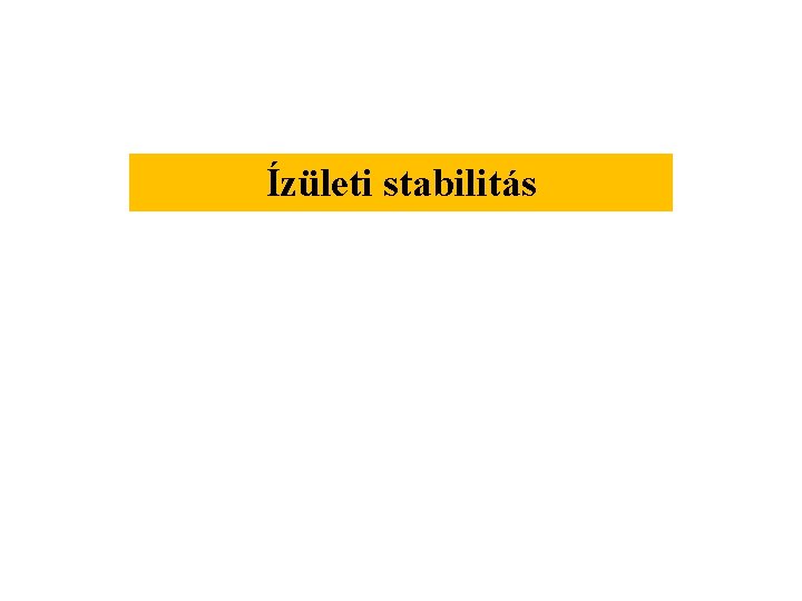 Ízületi stabilitás 