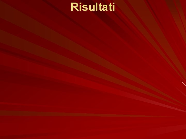 Risultati 