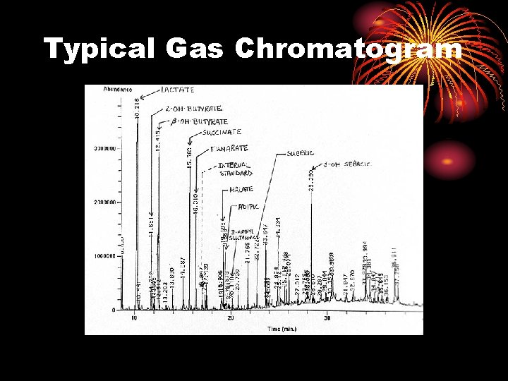 Typical Gas Chromatogram 