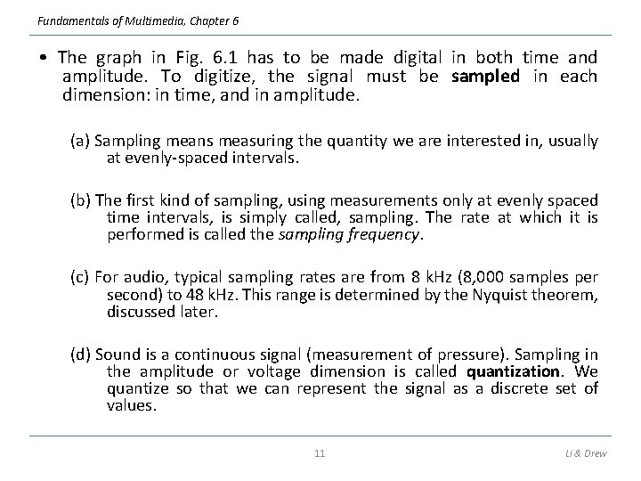 Fundamentals of Multimedia, Chapter 6 • The graph in Fig. 6. 1 has to Fundamentals of Multimedia, Chapter 6 • The graph in Fig. 6. 1 has to