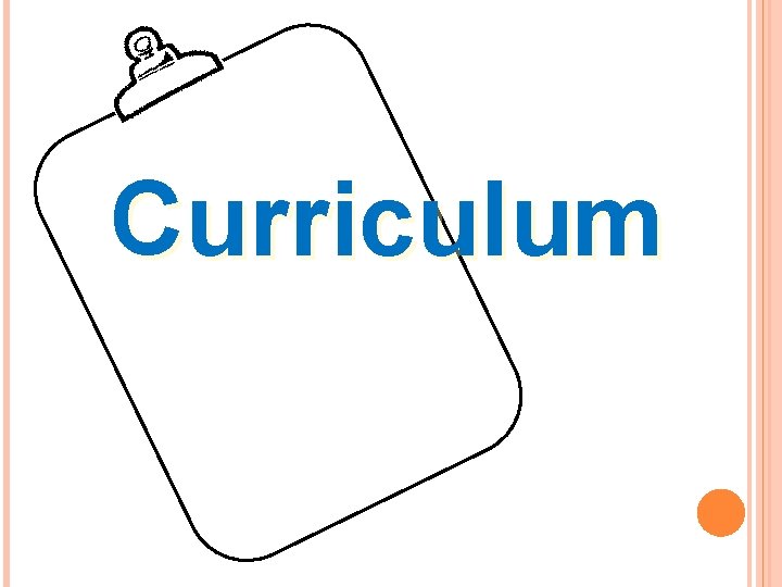Curriculum 