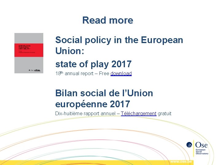 Read more Social policy in the European Union: state of play 2017 18 th