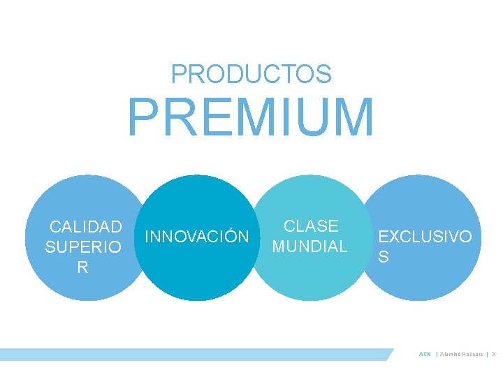 PRODUCTOS PREMIUM CALIDAD SUPERIO R INNOVACIÓN CLASE MUNDIAL EXCLUSIVO S ACN | Aluminé Haircare