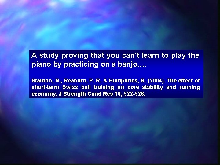A study proving that you can’t learn to play the piano by practicing on