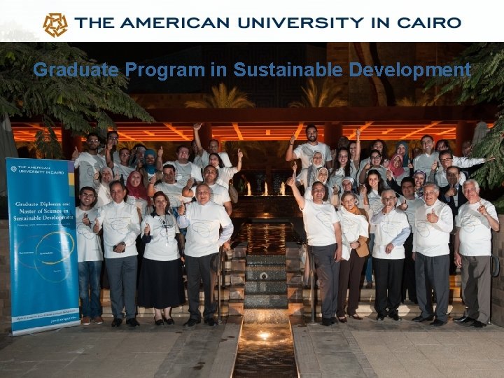 Sustainable Development Initiatives Graduate Program in Sustainable Development 