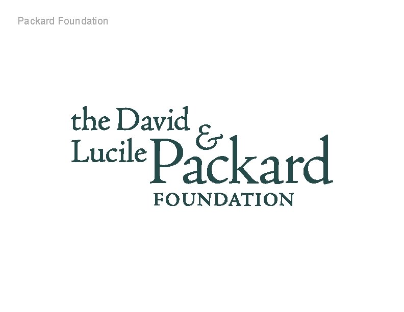 Packard Foundation 