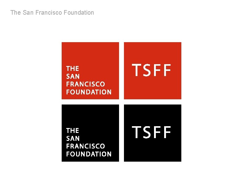 The San Francisco Foundation 