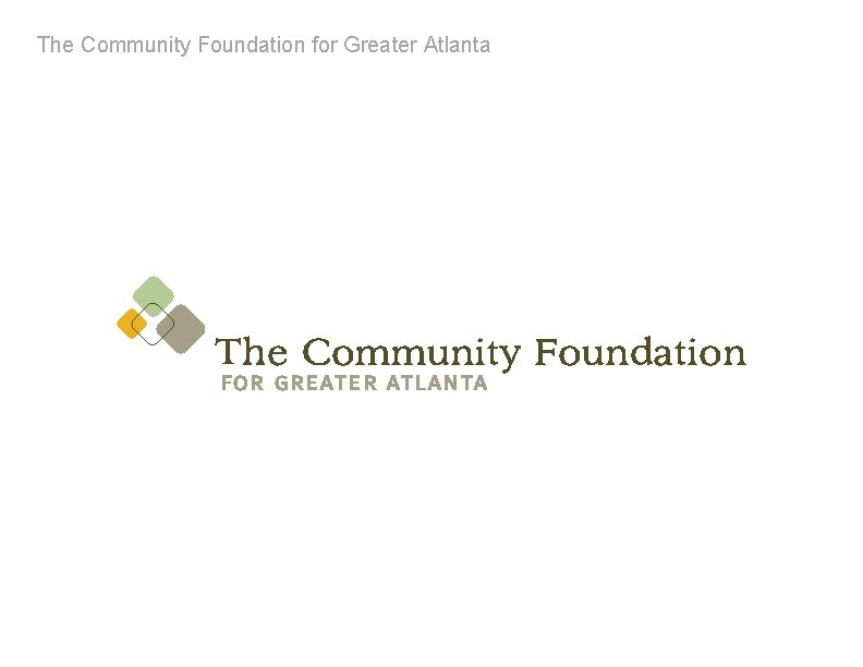 The Community Foundation for Greater Atlanta 