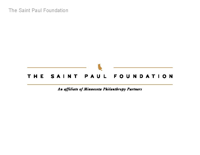 The Saint Paul Foundation 