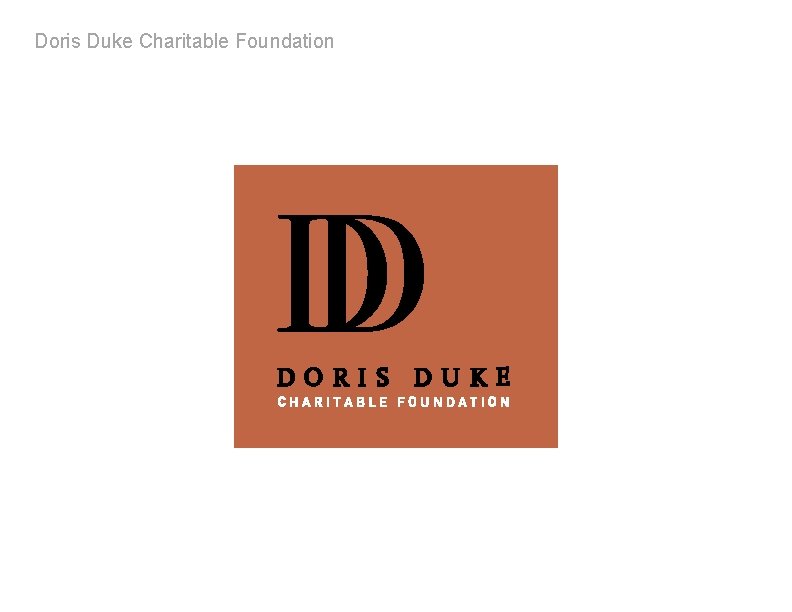 Doris Duke Charitable Foundation 