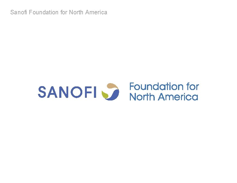 Sanofi Foundation for North America 