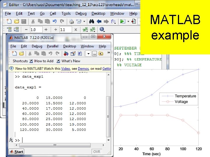 MATLAB example 