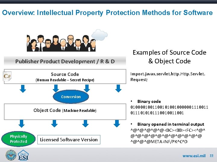 Overview: Intellectual Property Protection Methods for Software Publisher Product Development / R & D