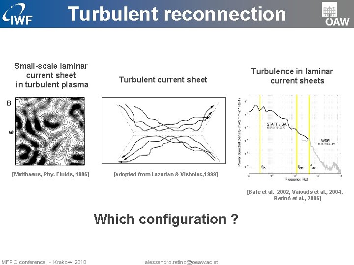 Turbulent reconnection Small-scale laminar current sheet in turbulent plasma Turbulent current sheet Turbulence in
