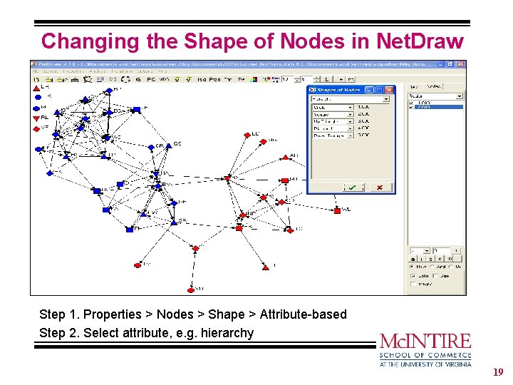 Changing the Shape of Nodes in Net. Draw Step 1. Properties > Nodes >