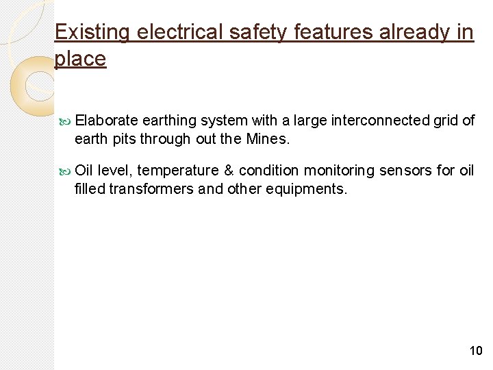 ELECTRICAL SAFETY a culture a habit not just
