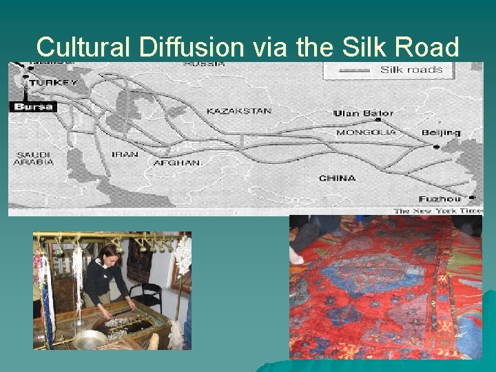 Cultural Diffusion via the Silk Road 