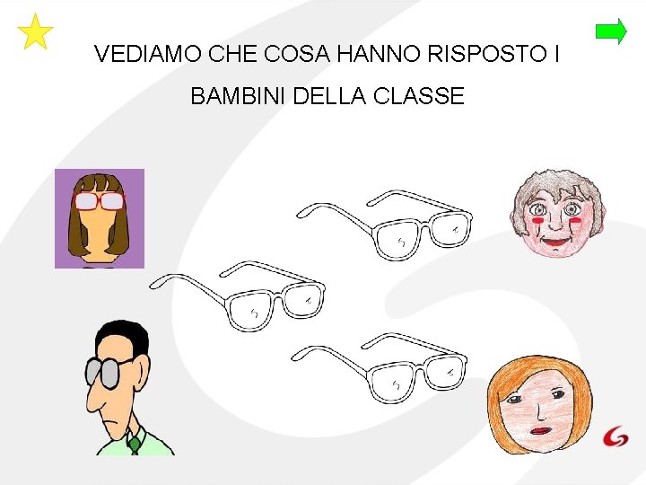VEDIAMO CHE COSA HANNO RISPOSTO I BAMBINI DELLA CLASSE 